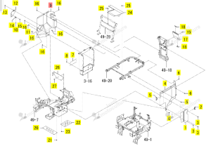 Couvercle ISEKI 1832-411-640-10
