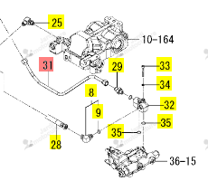 Tuyau Distributeur C Iseki 1845-512-230-00