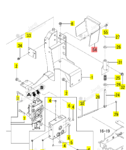 Protection Joystick Iseki 1845-512-016-00