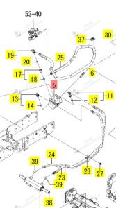 Orbitrol de direction Iseki 1848-407-210-00