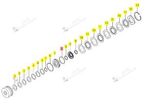 Joint Torique ISEKI 1848-218-205-00