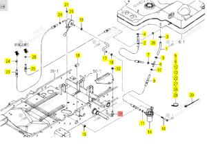 Guide Durite ISEKI 1836-410-440-00