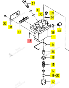 Goupille Iseki 6215-629-017-00