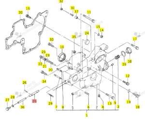 Goupille ISEKI 6215-542-004-10