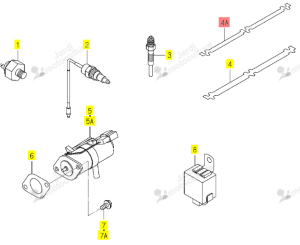 LIAISON BOUGIES ISEKI 6219-732-016-00