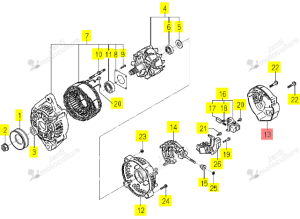 Couvercle ISEKI 6281-214-008-00