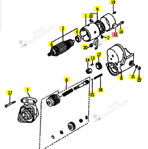 Châssis ISEKI 6281-115-005-00