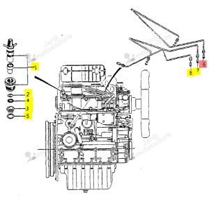 Tube ISEKI 6215-411-052-00