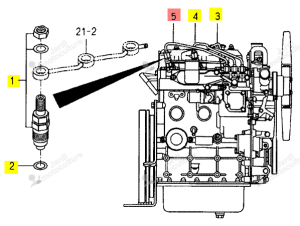 Injecteur ISEKI 6215-411-105-00
