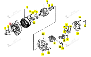 Bague ISEKI 6281-229-003-00