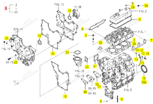 KIT REPARATION ISEKI 6287-810-004-30