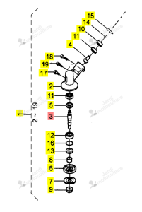 Arbre Principal Iseki 64001-144