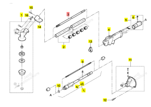 Arbre Transm Iseki 64011-231
