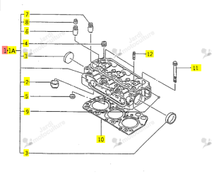 CULASSE ISEKI 6211-110-046-00