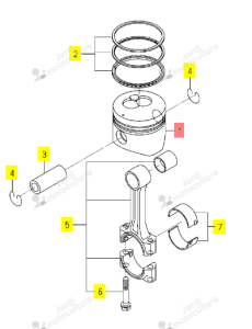 PISTON ISEKI 6212-111-094-20