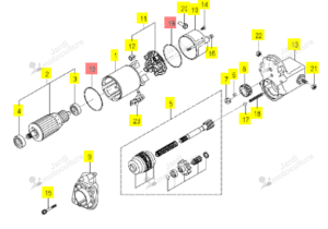 Joint Torique ISEKI 6281-129-003-00