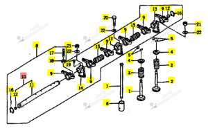 ARBRE ISEKI 6212-620-001-10