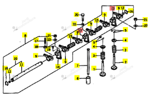 Palier ISEKI 6212-628-004-00