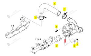 TURBO ISEKI 6214-400-008-00