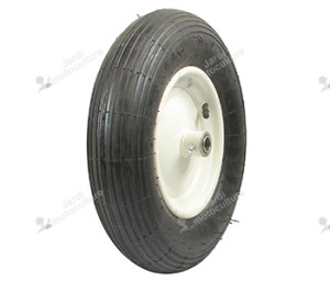 Roue en acier avec pneumatique 4.80 x 400 x 8