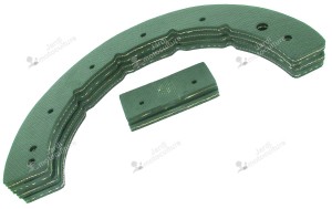 Jeu de pales adaptable pour chasse neige MTD