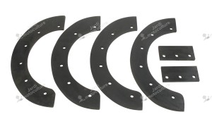 Jeu de pales adaptable pour chasse neige NOMA