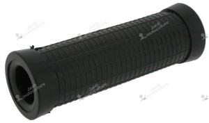 Poignée ronde en caoutchouc adaptable Dimension: Ø int:. 25-27mm - L: 127mm