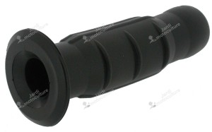 Poignée ronde en caoutchouc adaptable Dimension: Ø int:. 22mm - L: 123mm