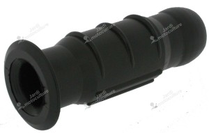 Poignée ronde en caoutchouc adaptable Dimension: Ø int:. 25mm - L: 125mm