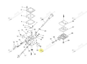 Ressort carburateur ECHO P003002260