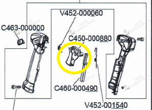 Manette ECHO SRM420TES C450000880