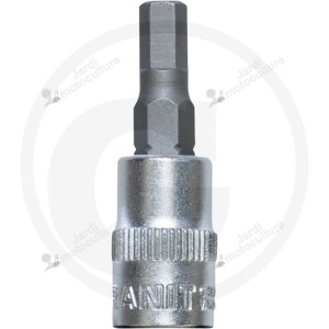 Douille à embout six pans creux 1/4", 5 mm