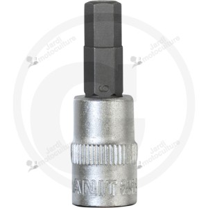 Douille à embout six pans creux 1/4", 6 mm