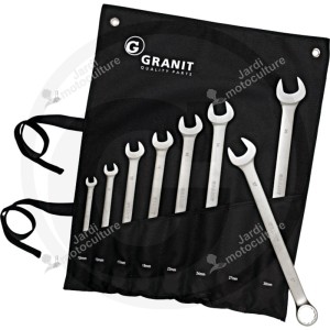 GRANIT BLACK EDITION Jeu de clés mixtes XL, 10-30 mm