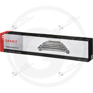 GRANIT BLACK EDITION Jeu de clés mixtes XL, 10-30 mm