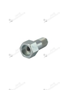 Adaptateur pour tête fil nylon à bouton métal TECOMEC - M10 x 1,25 gauche femelle
