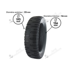 Bandage de roue - pneumatique  42861-VA4-003 adaptable