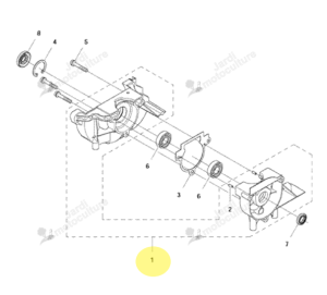 Carter Moteur Occasion Husqvarna 122C 52287301