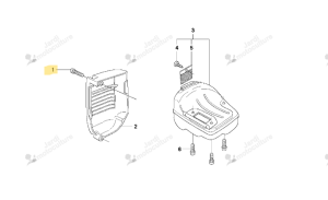 Carter silencieux Husqvarna 338XPT 503811402 occasion