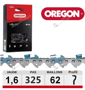 Chaîne tronçonneuse 22BPX062E Oregon ControlCut