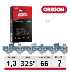 Chaîne de tronçonneuse OREGON 95TXL066E SpeedCut .325" 1,3 mm 66 maillons
