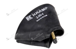 Chambre à air pour jante Ø 4", 3.00-4 - 4.00-4, valve coudée 90° TR87 3004TR87