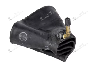 Chambre à air pour jante Ø 4", 350-400-4, valve coudée 90° TR87 3504004TR87