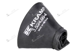 Chambre à air pour jante Ø 4", 350-400-4, valve coudée 90° TR87 3504004TR87