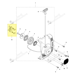 Cliquet Husqvarna 122C Occasion 503873305