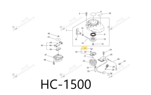 Cliquet pour lanceur Echo 17721844330
