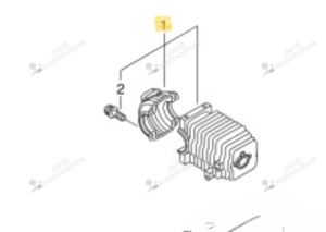 Cylindre pour tronçonneuse Echo P021038330