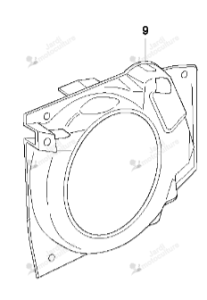 Déflecteur d'air Husqvarna 503822503 Occasion