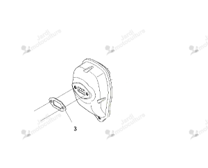 Echappement Husqvarna plus joint 122C occasion 523011601
