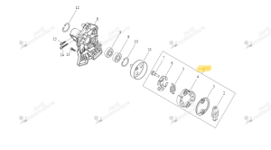 Embrayage pour débroussailleuse Shindaiwa echo P021047140